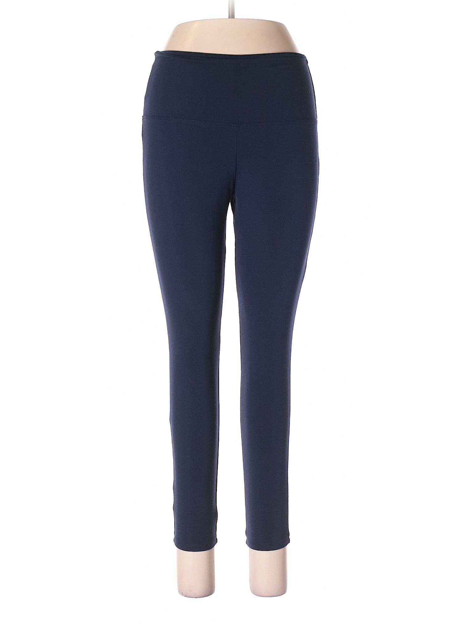 Athena Marie Solid Dark Blue Active Pants Size L - 74% off | thredUP