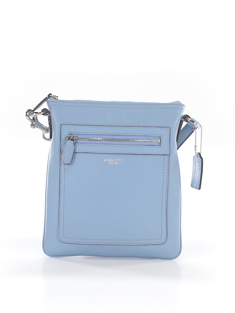 coach light blue crossbody