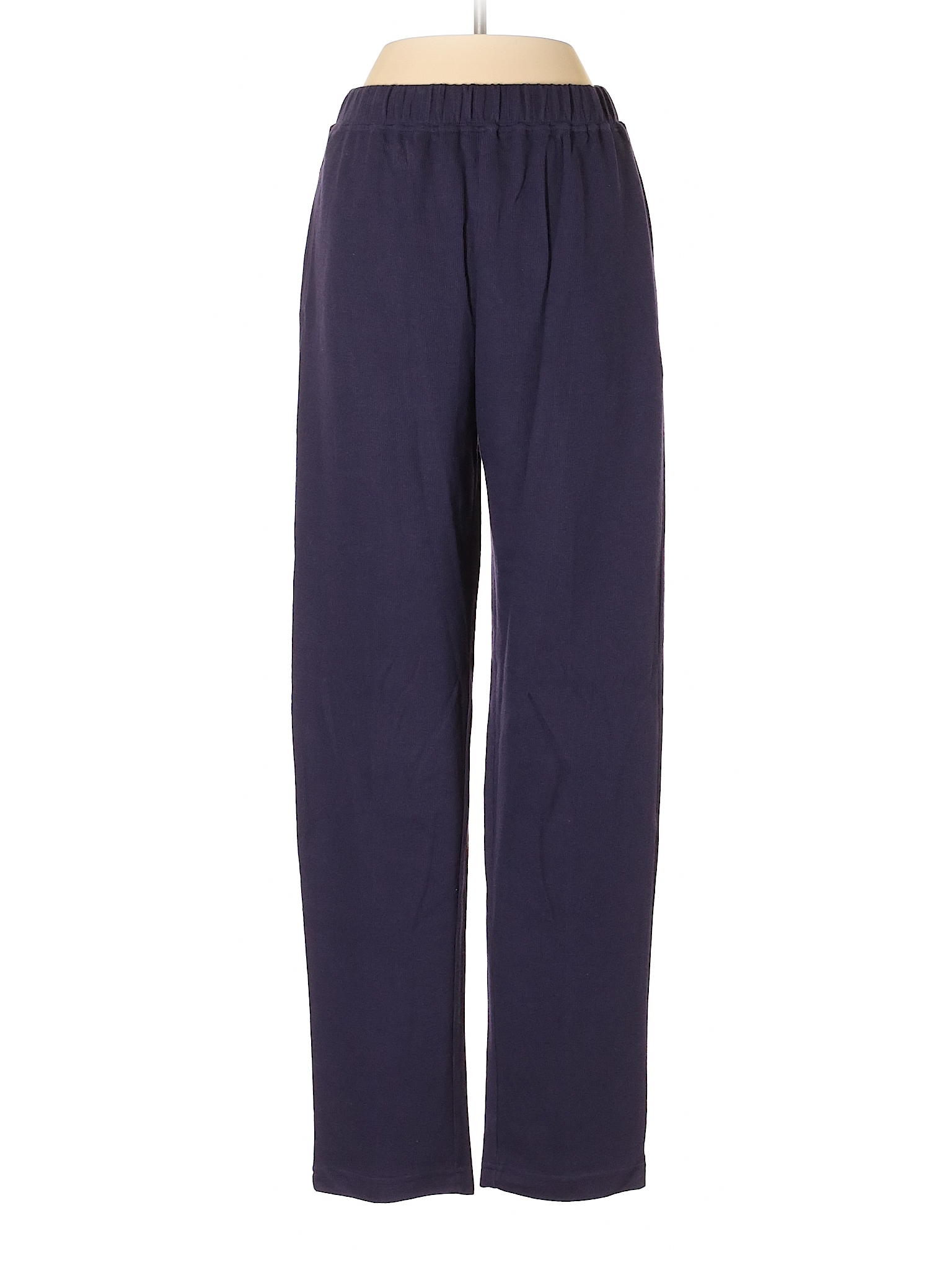 Bobbie Brooks Solid Dark Purple Casual Pants Size S - 58% off | thredUP
