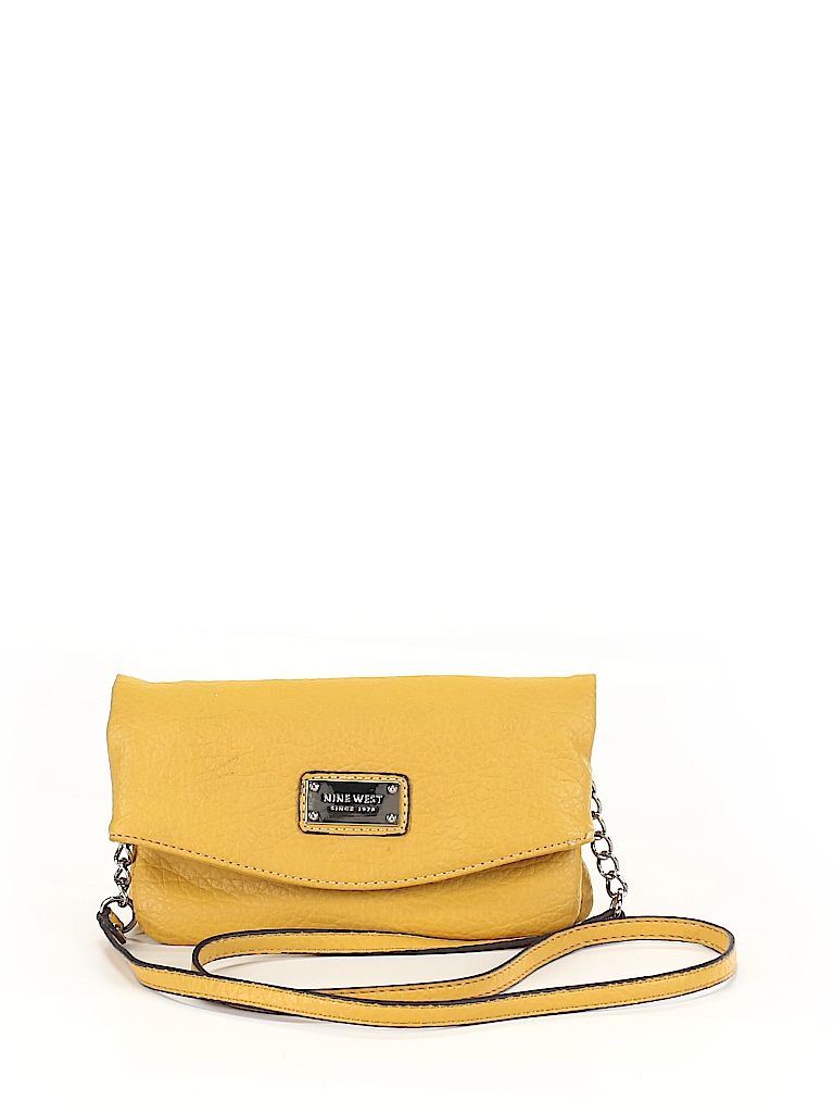 nine west yellow purse