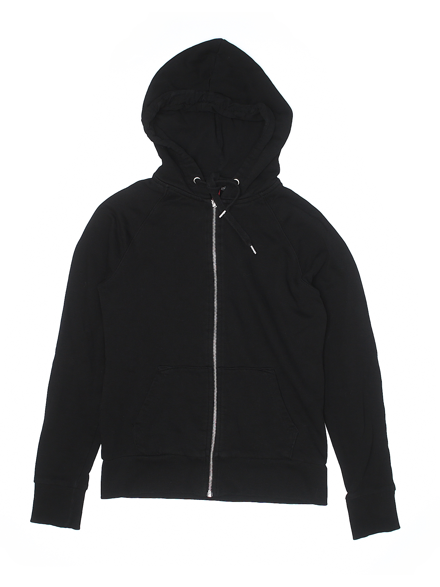 divided zip up hoodie