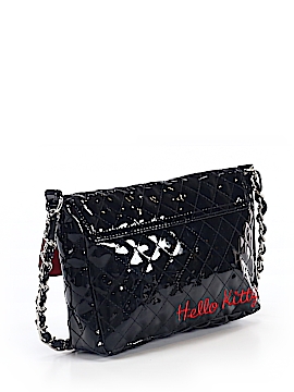 Hello Kitty - Black Leather Hello Kitty Shoulder Bag Unknown