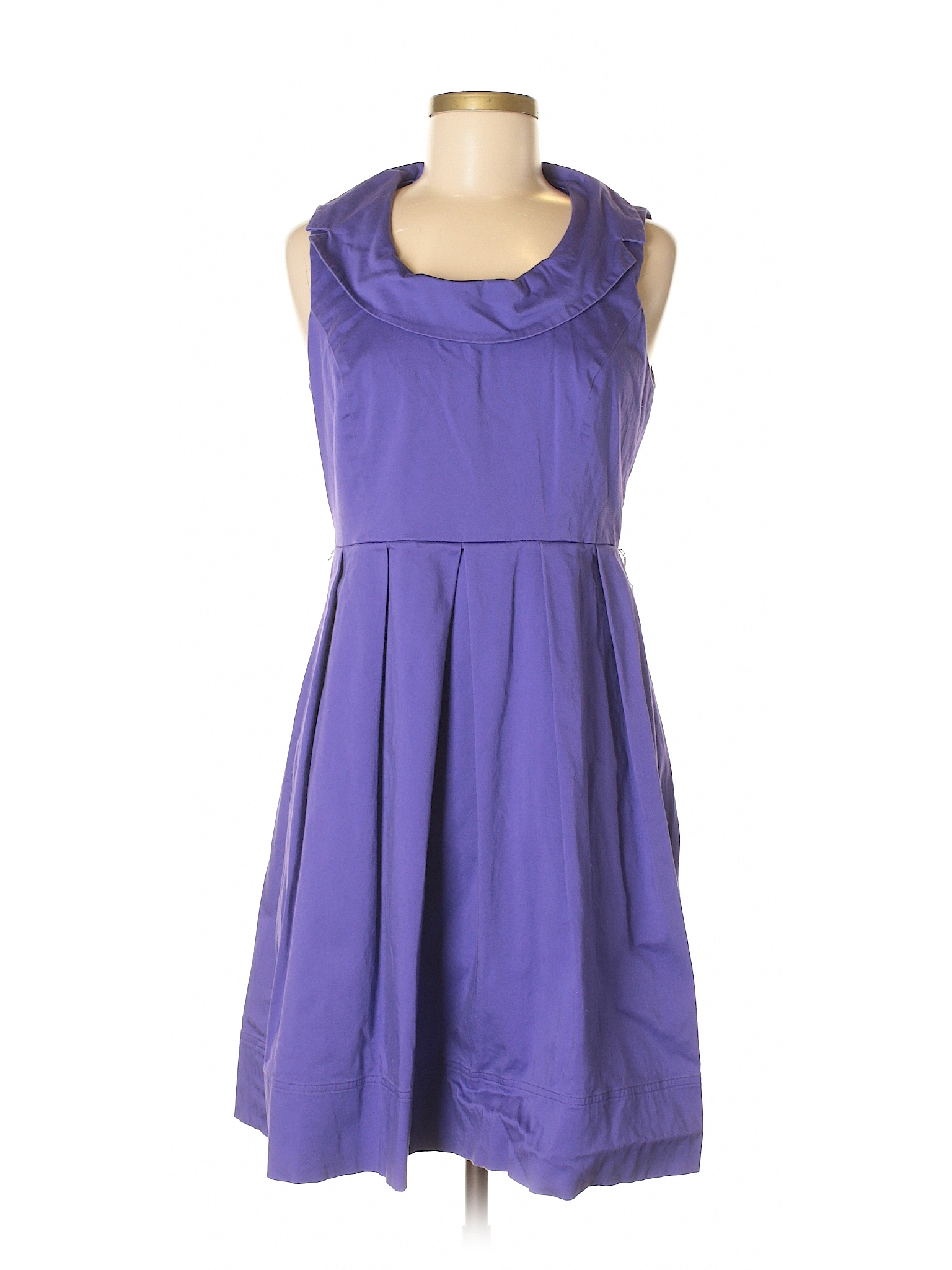 Dress Barn Women Purple Casual Dress 8 Ebay