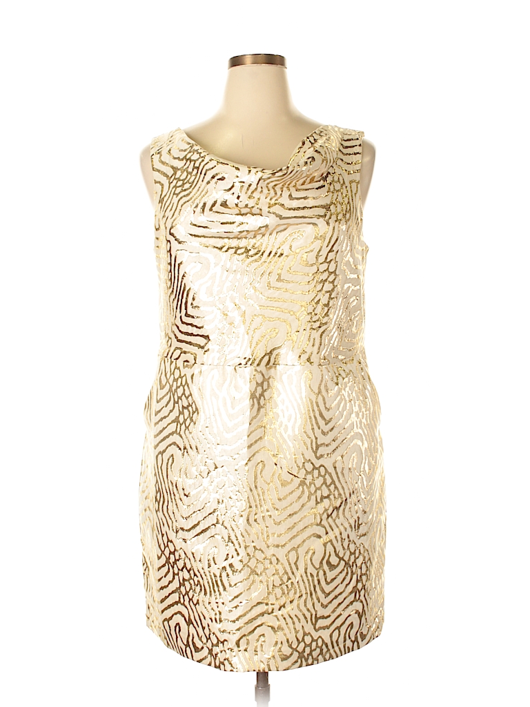 gap gold dress