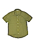 Crazy 8 100% Cotton Green Short Sleeve Button-Down Shirt Size 7 - 8 - photo 1