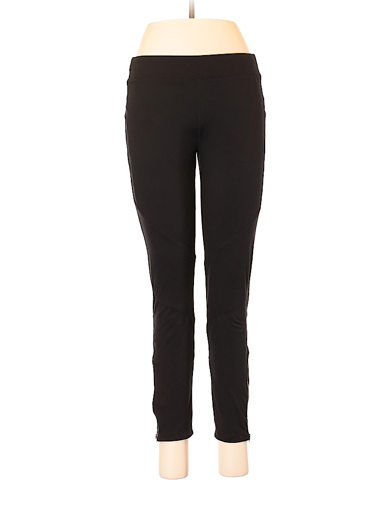 Te Verde Solid Black Active Pants Size M - 91% off | thredUP