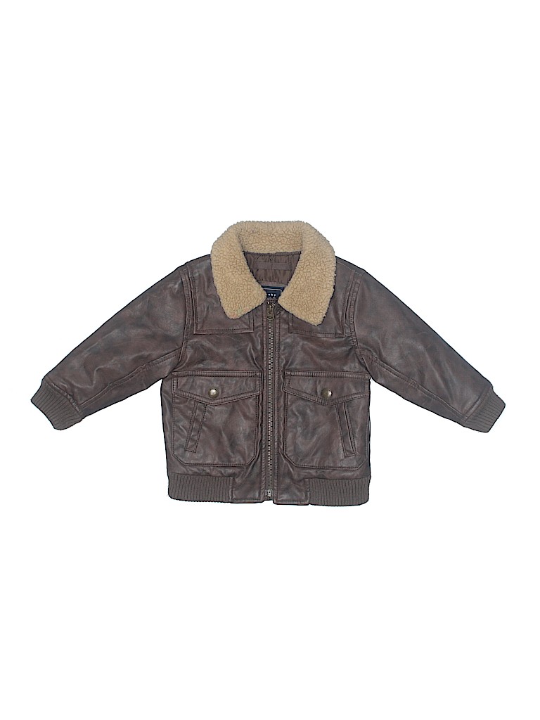 baby gap leather jacket