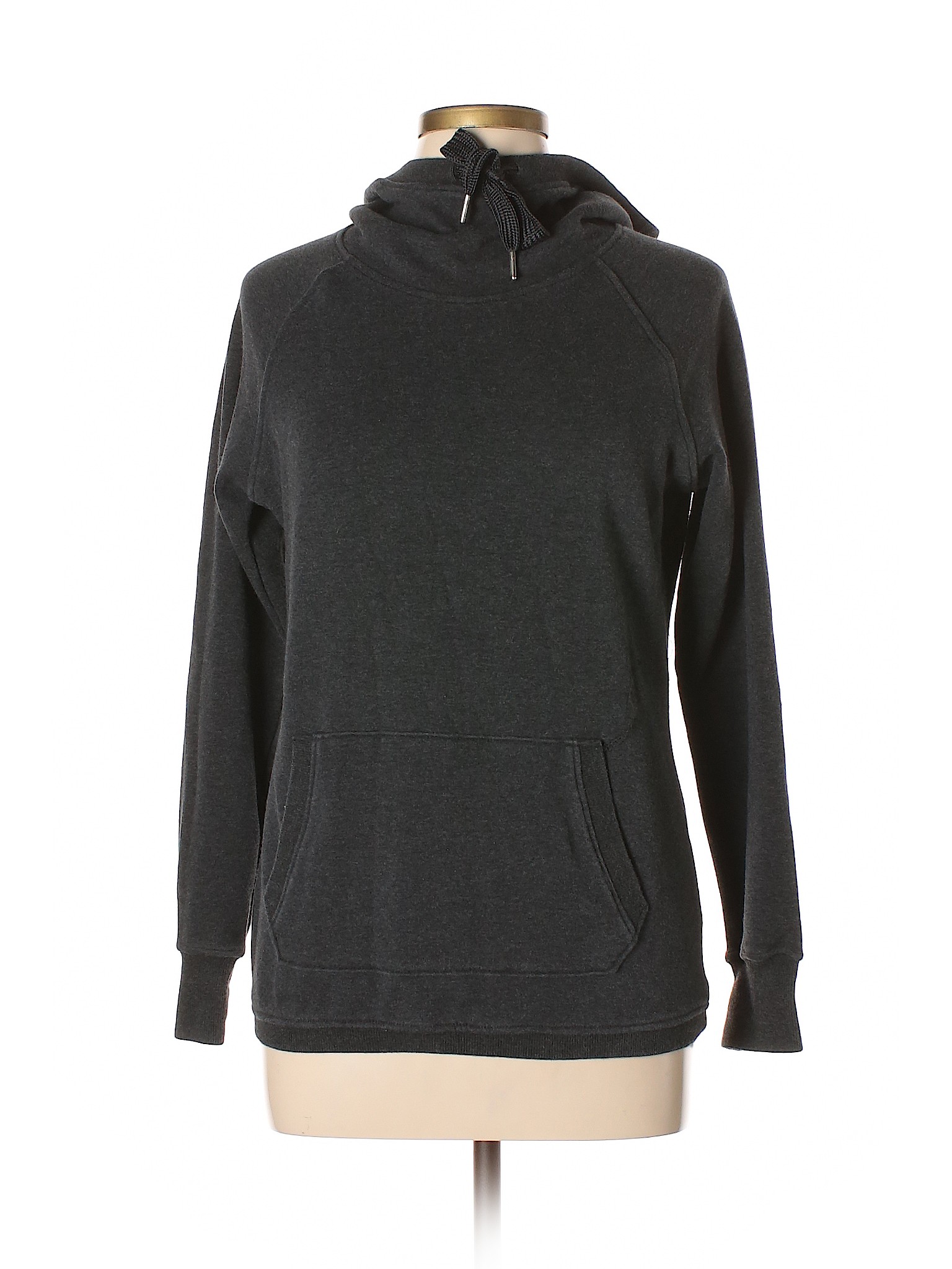 90 Degree by Reflex Solid Gray Pullover Hoodie Size M - 75% off | thredUP