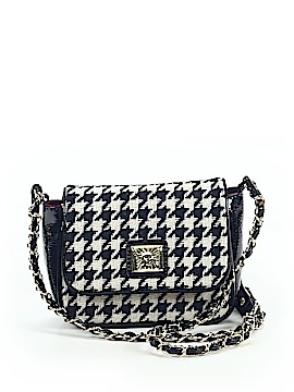 anne klein black and white purse