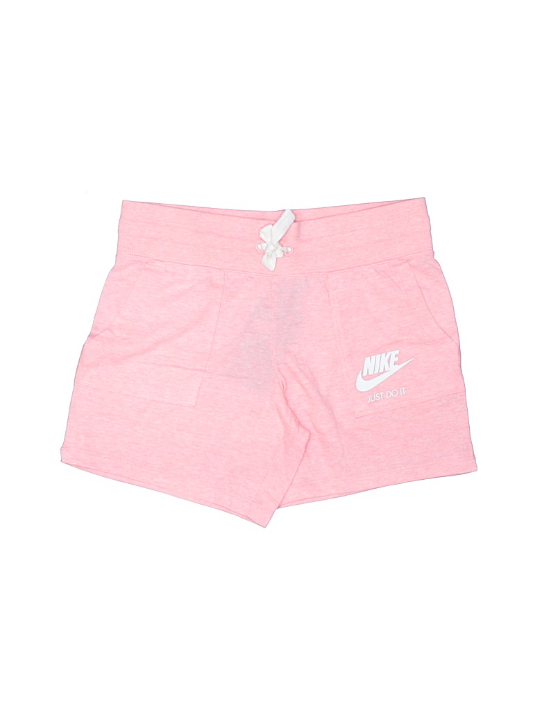 Nike Solid Light Pink Shorts Size M (Youth) - 56% off | thredUP