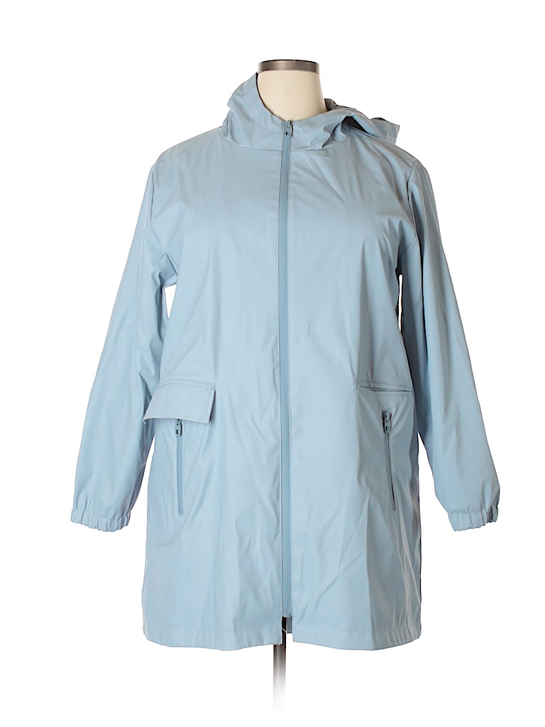 zara basic rain jacket
