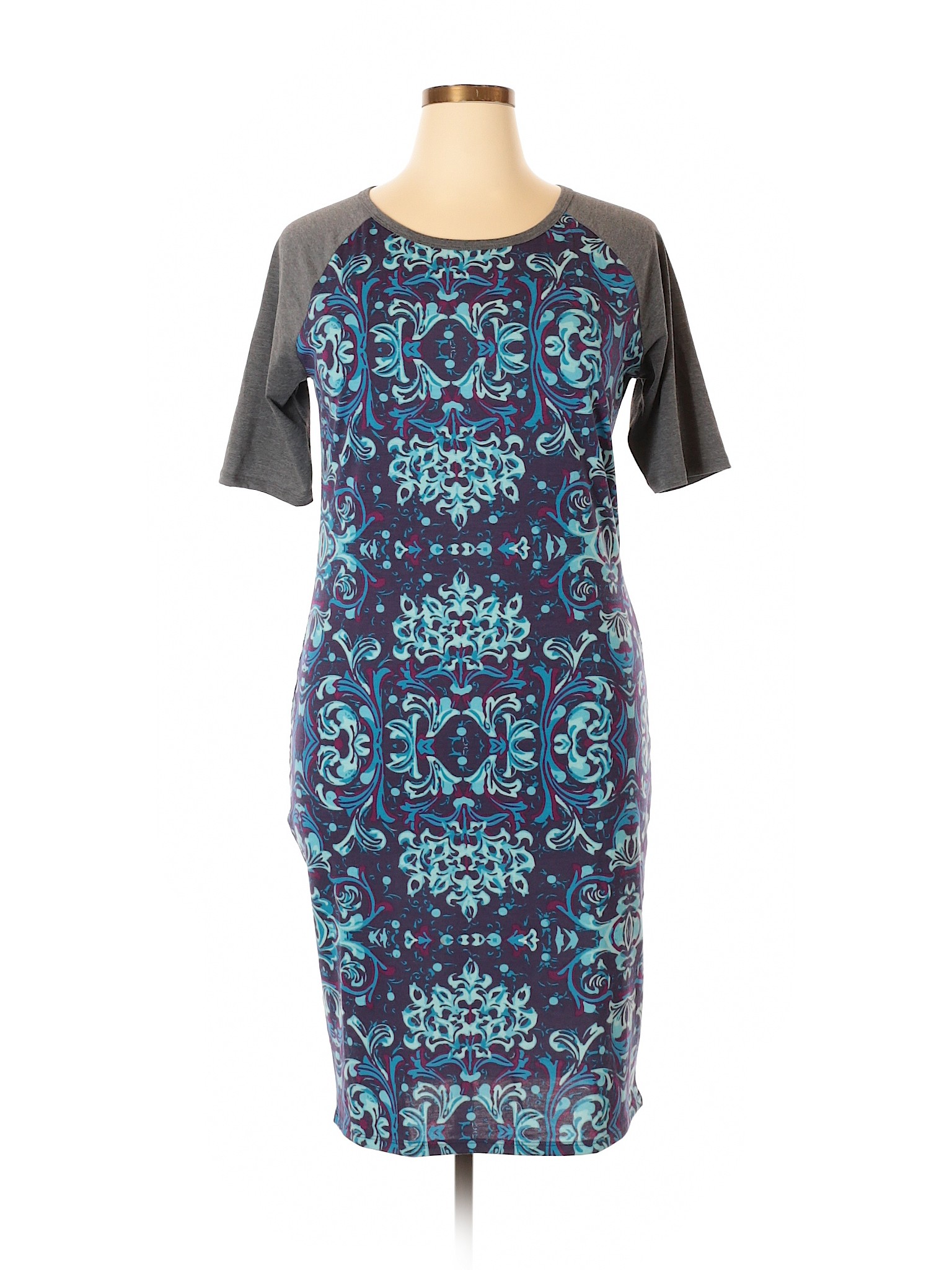 Lularoe Women Blue Casual Dress Xl | eBay