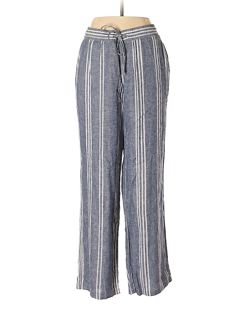 old navy striped linen pants