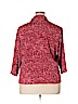 Norton McNaughton 100% Polyester Pink 3/4 Sleeve Blouse Size 2X (Plus) - photo 2