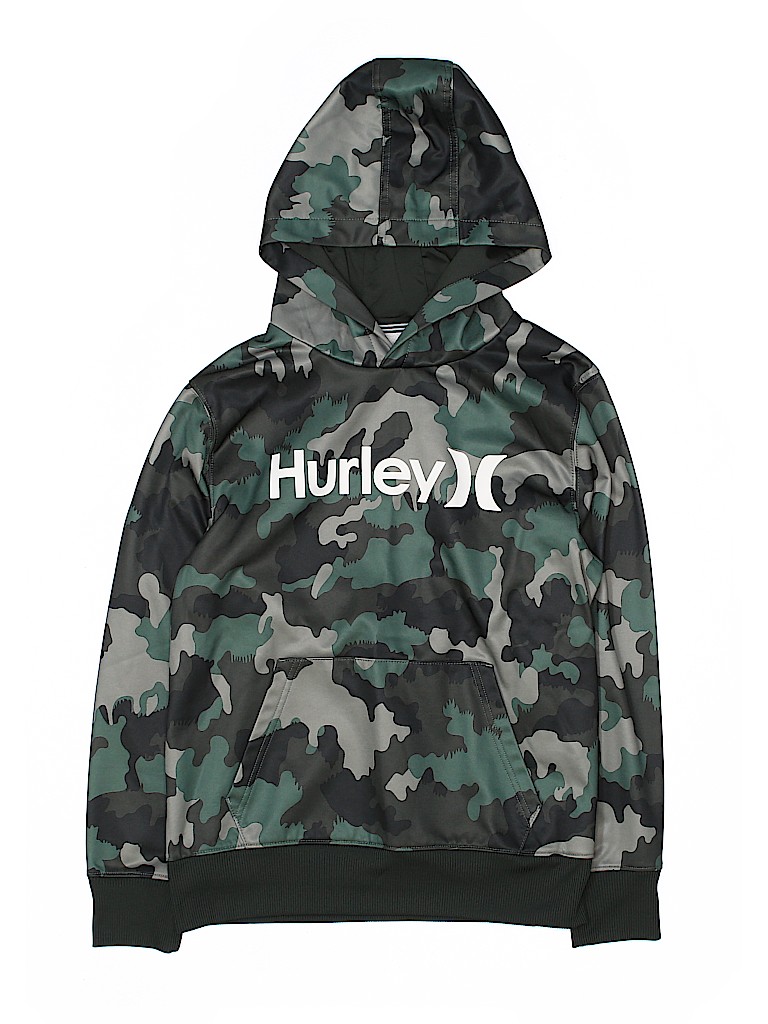 hurley camo hoodie