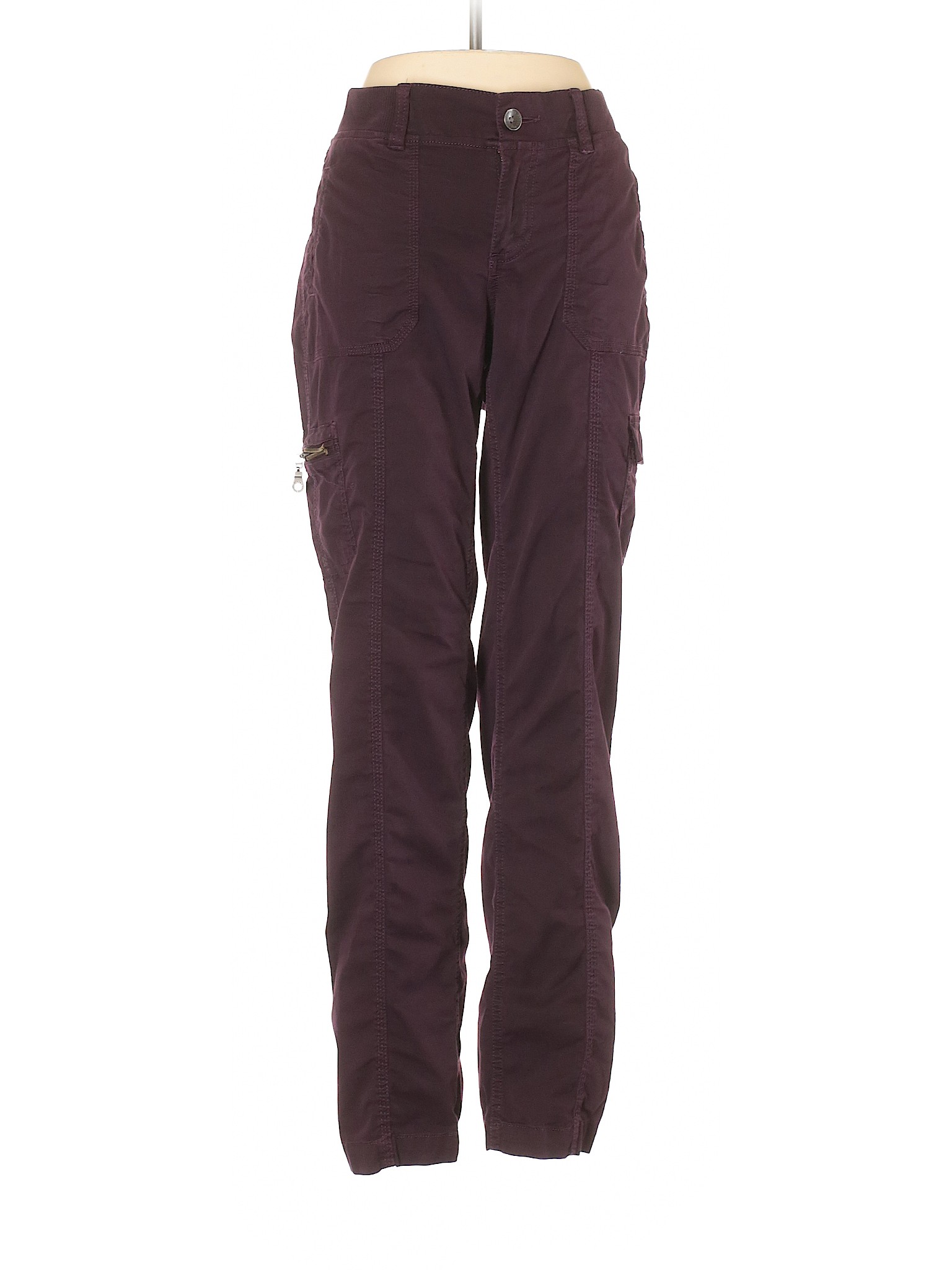 SONOMA life + style Solid Dark Purple Cargo Pants Size 4 - 77% off ...