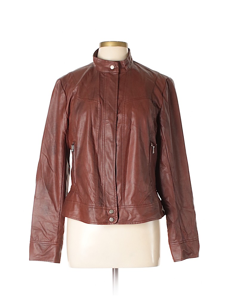 Check It Out Bernardo Faux Leather Jacket For 46 99 On Thredup