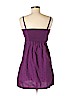 American Eagle Outfitters 100% Cotton Dark Purple Casual Dress Size 6 - photo 2