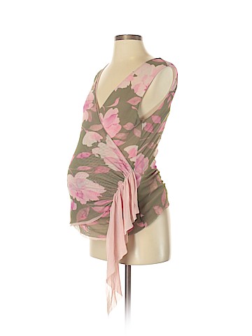 Sweet Pea Maternity Sleeveless Blouse (view 1)