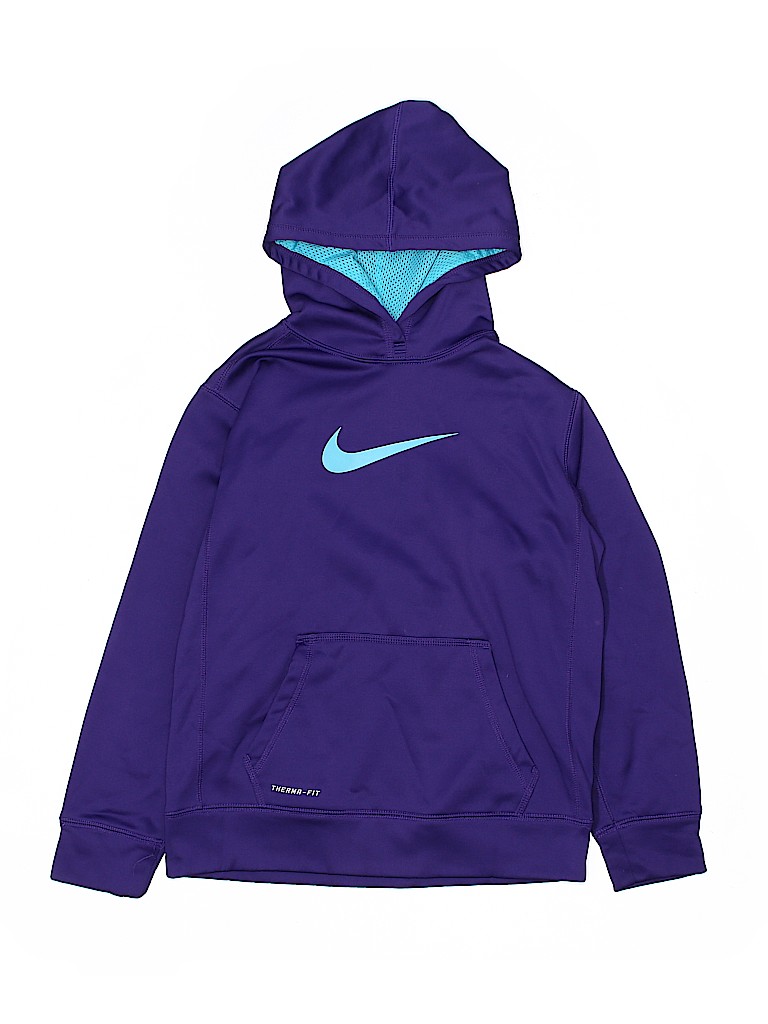 purple nike zip up