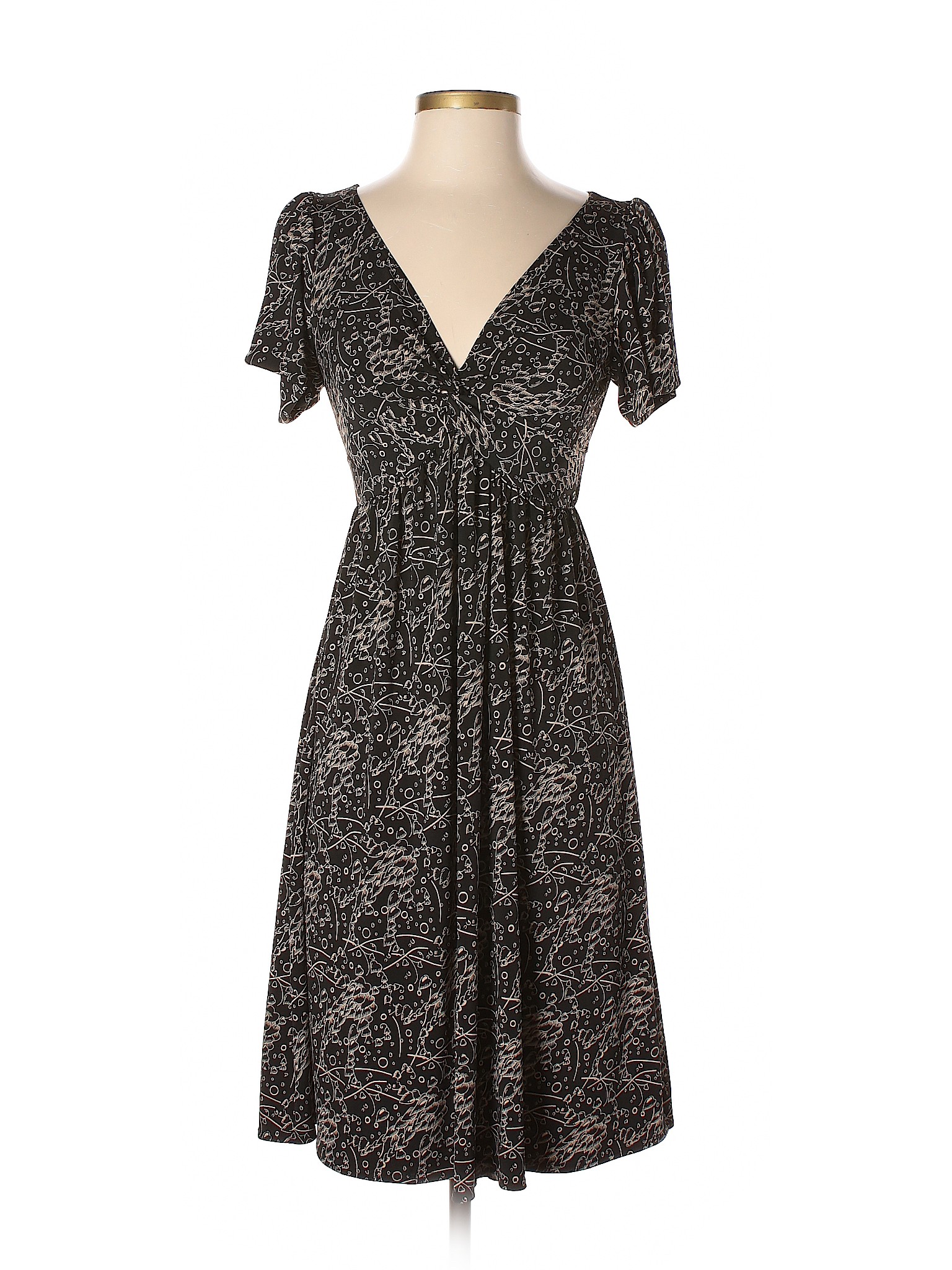 Max Studio Solid Black Casual Dress Size S - 77% off | thredUP
