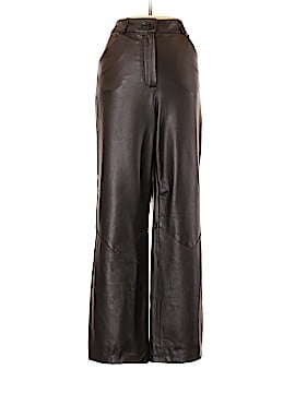 St. John Collection Leather Pants (view 1)