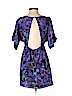 Yumi Kim 100% Silk Dark Blue Casual Dress Size XS - photo 2