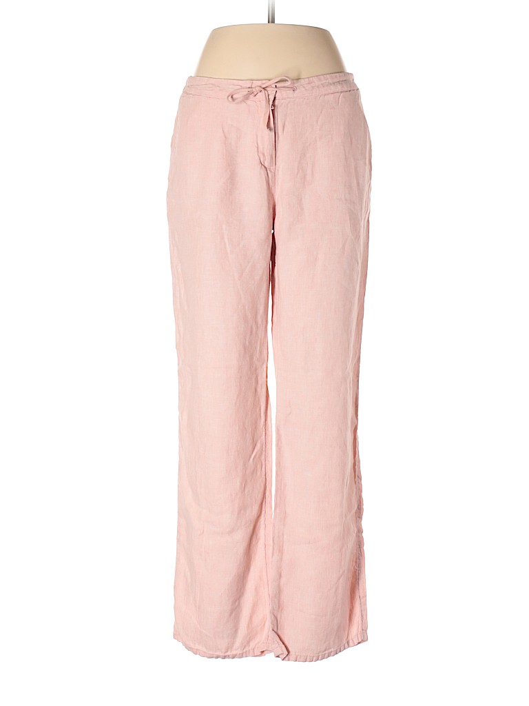 Light pink linen pants Clearance
