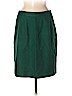 Doncaster 100% Silk Dark Green Silk Skirt Size 8 - photo 1