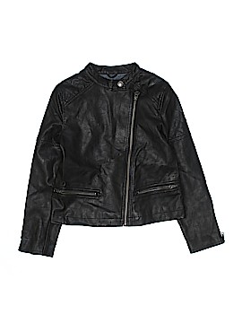 gap kids leather jacket