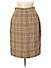 Les Copains Tan Wool Skirt Size EU 46 / US 16 - photo 2