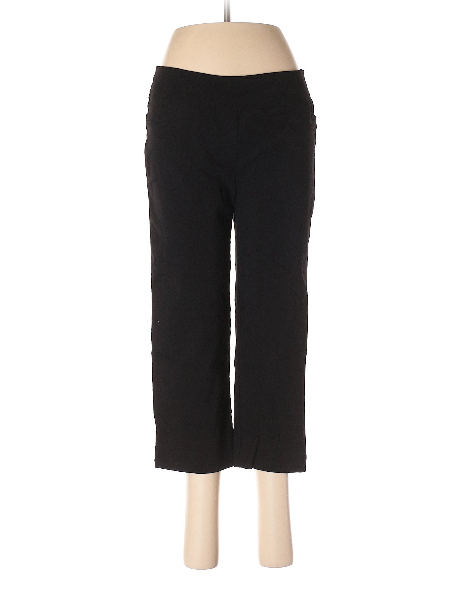 Zac & Rachel Solid Black Casual Pants Size 8 - 91% off | thredUP