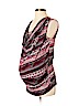 Everly Grey Burgundy Sleeveless Top Size XS - photo 1