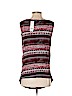 Everly Grey Burgundy Sleeveless Top Size M - photo 2