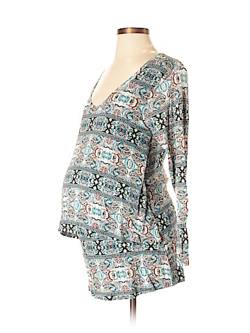 Everly Grey Long Sleeve Top (view 1)