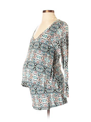 Everly Grey Long Sleeve Top (view 1)