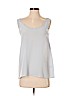 Club Monaco 100% Silk Light Blue Sleeveless Silk Top Size XS - photo 1