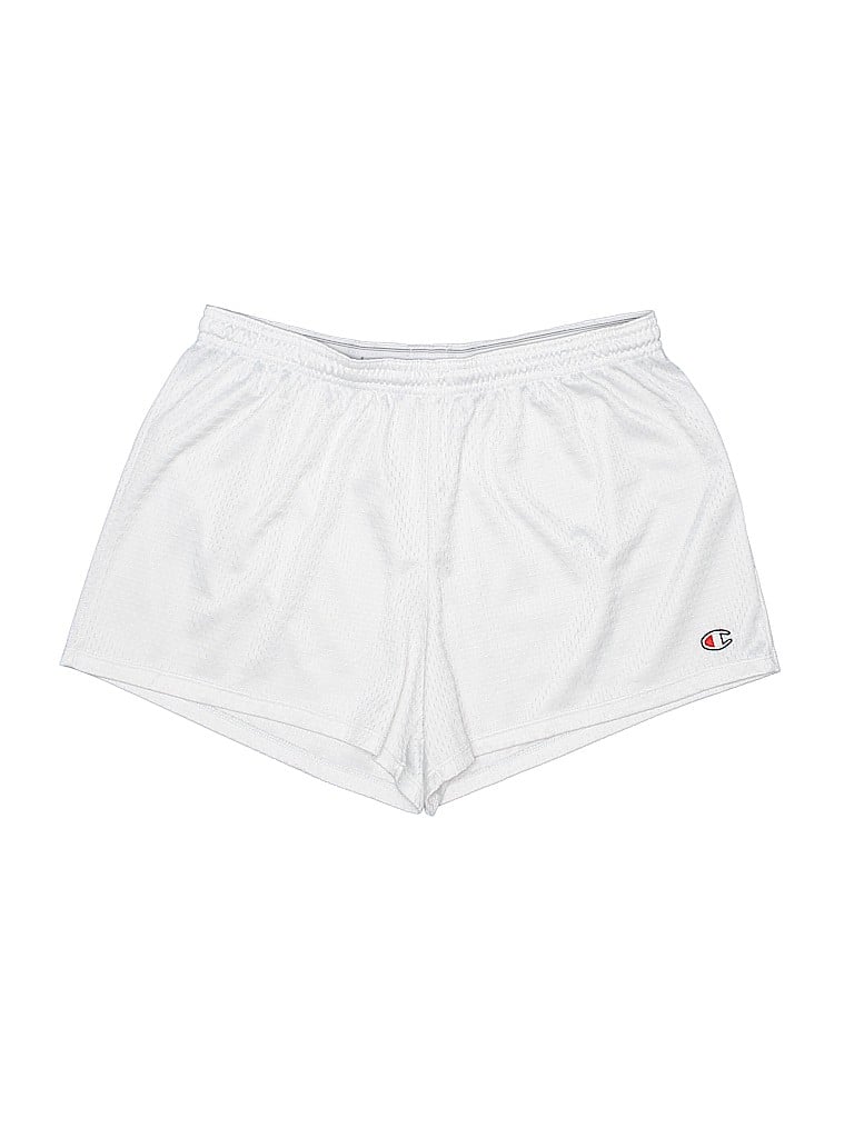 womens white champion shorts