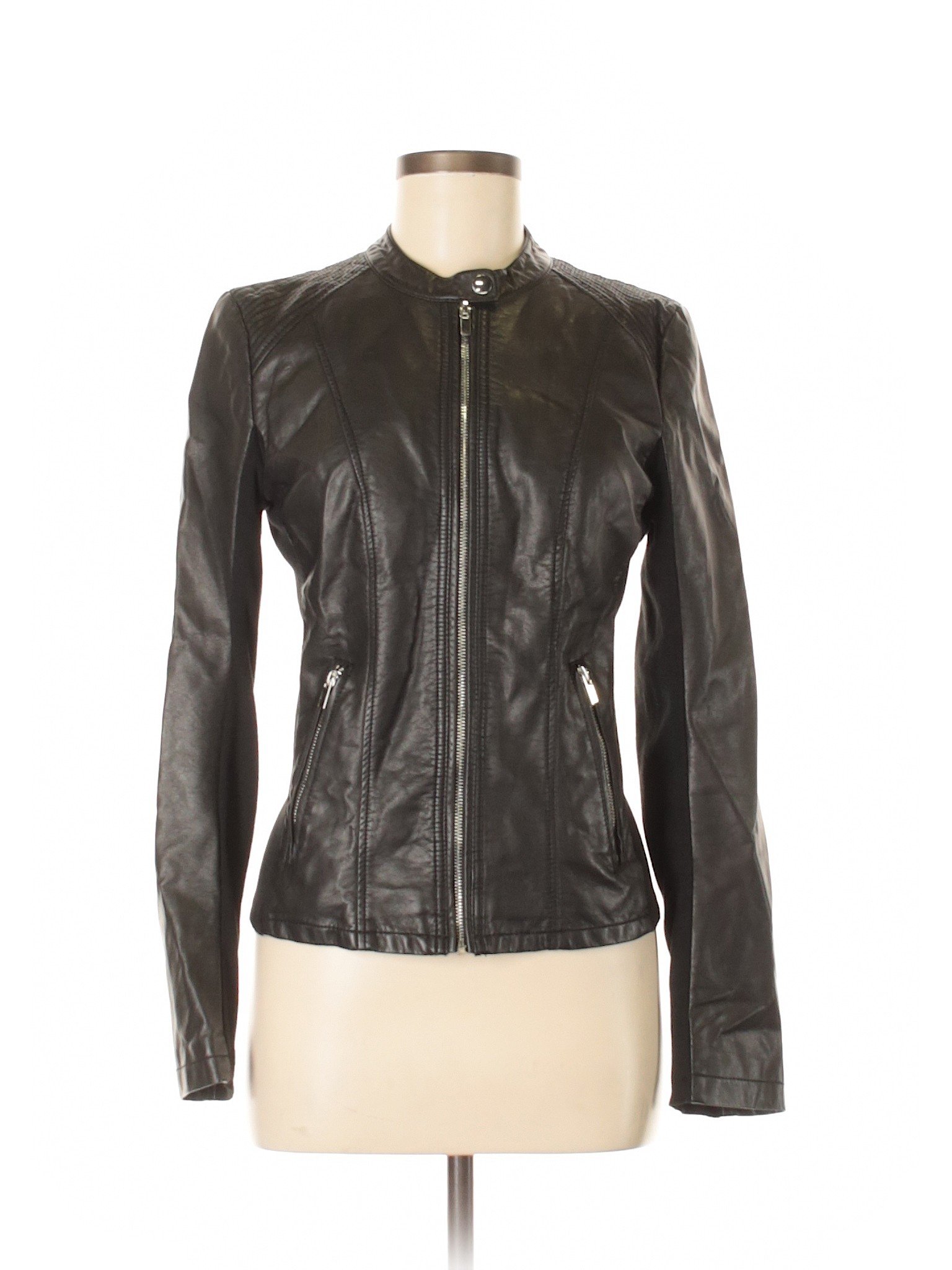 Kenneth cole reaction womens leather jacket hotsell