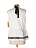 Halogen White Sleeveless Blouse Size L (petite) - photo 2
