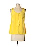 Kate Spade New York Solid Yellow Sleeveless Blouse Size S - photo 1
