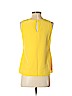 Kate Spade New York Solid Yellow Sleeveless Blouse Size S - photo 2