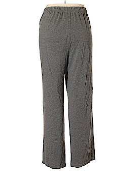 White Stag Solid Gray Sweatpants Size 