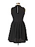 Kate Spade New York 100% Polyester Solid Black Casual Dress Size 14 - photo 2