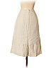 Rebecca Taylor 100% Cotton Tan Casual Skirt Size 4 - photo 2
