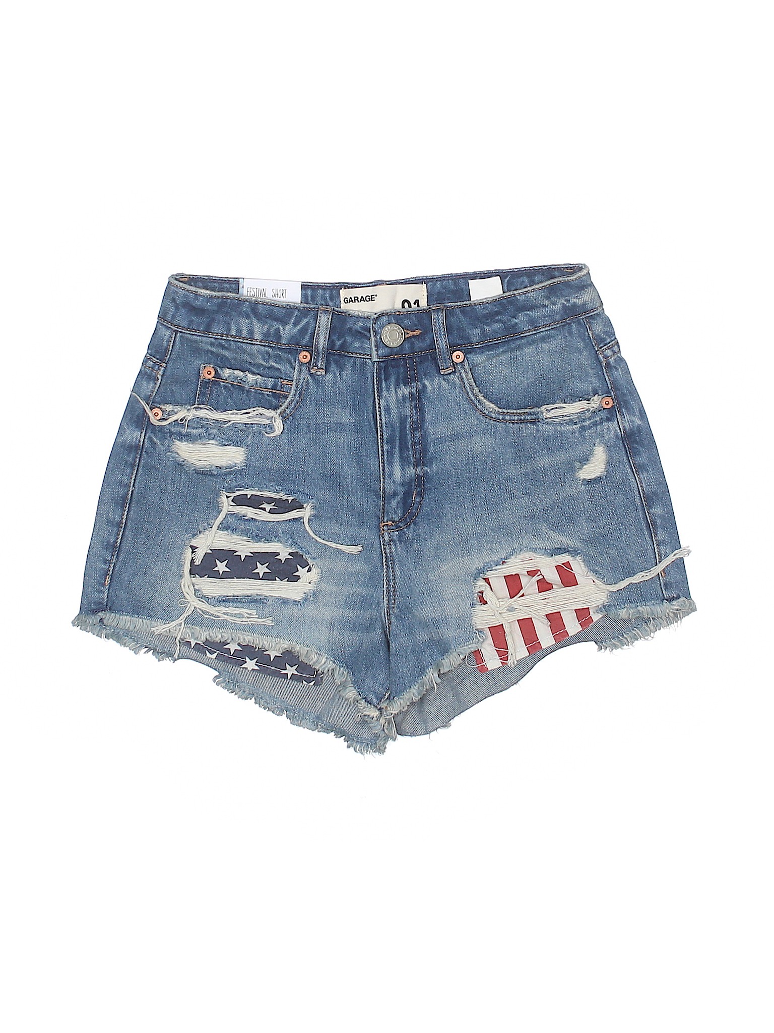 jean shorts garage