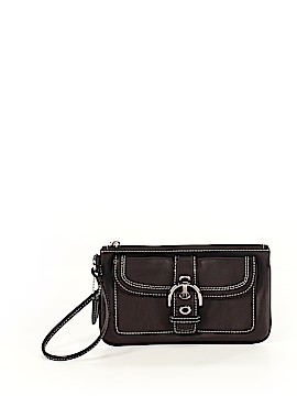 Coach Factory Leather Wristlet