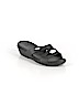 Crocs Solid Black Wedges Size 9 - photo 1