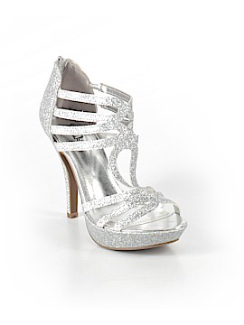 brash silver heels