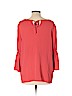 OCTAVIA Maternity Orange Long Sleeve Blouse Size L - photo 2